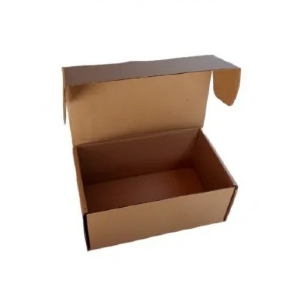 Caixa Tipo Sedex - Cód: 27C - Medidas: 29 x 18 x 12 - Papelão Pardo Onda Simples