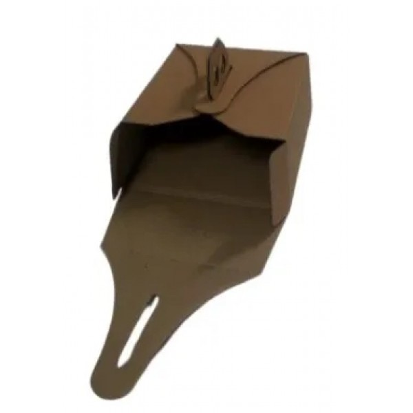 Caixa para Bolos e Torta - Papelão Pardo Onda Simples (Pct com 50 Unidades) 23 x 23 x 10 