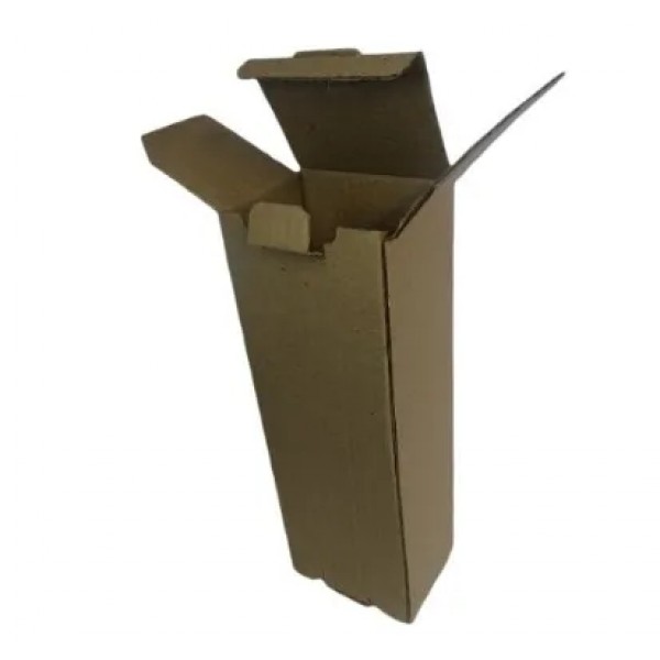 Caixa Fechamento Cartucho - Papelão Pardo Micro-Ondulado (Pct com 50 Unidades) - 10 x 08 x 30