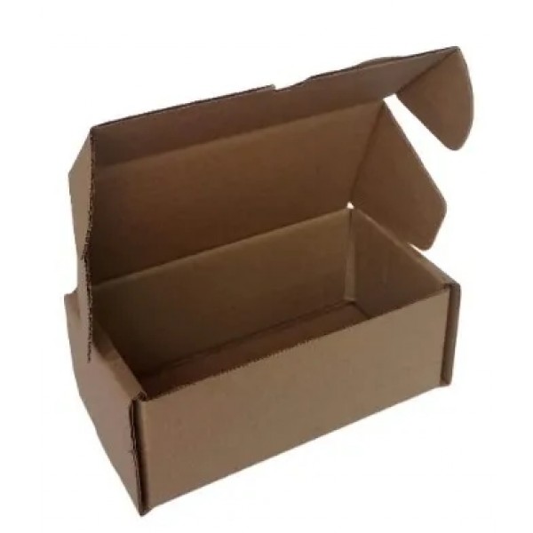 Caixa Tipo Sedex -  Cód: 09C  - Medidas: 17 x 09 x 6,5 - Papelão Pardo Onda Simples