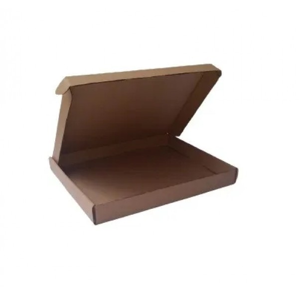 Caixa Tipo Sedex -  Cód: 14P  - Medidas: 30 x 25 x 3,5 - Papelão Pardo Onda Simples