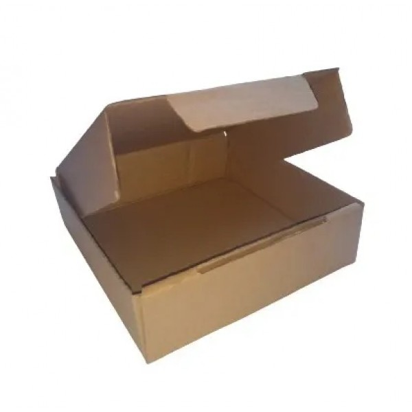 Caixa Tipo Sedex - Cód: 15P - Medida: 19 x 19 x 05 - Papelão Pardo Onda Simples