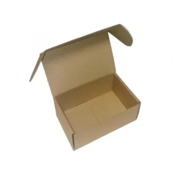 Caixa Tipo Sedex -  Cód: 37D  - Medidas: 19,5 x 12,5 x 8,5 - Papelão Pardo Onda Simples