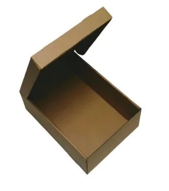 Caixa para Arquivo - Cód: 24E - Medida: 25 x 36 x 14 - Papelão Pardo Onda Simples (Pct com 50 Unidades)