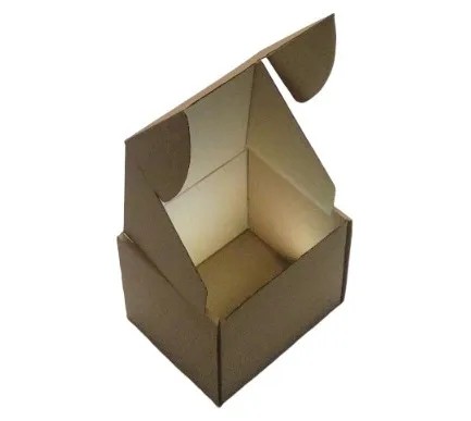 Caixa Tipo Sedex -  Cód: 12E  - Medidas: 25 x 20 x 19 - Papelão Pardo Onda Simples