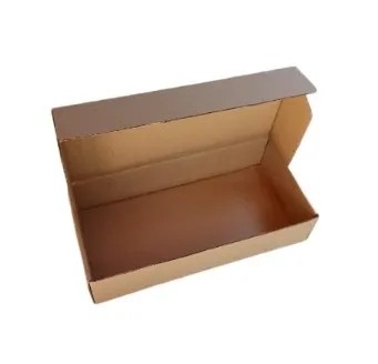 Caixa Tipo Sedex -  Cód: 34C  - Medidas: 37 x 18 x 08 - Papelão Pardo Onda Simples