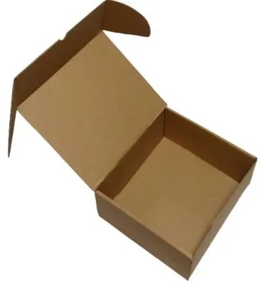 Caixa Tipo Sedex -  Cód: 36E  - Medidas: 30 x 28 x 17 - Papelão Pardo Onda Simples