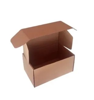 Caixa Tipo Sedex -  Cód: 46E  - Medidas: 31 x 20 x 15 - Papelão Pardo Onda Simples