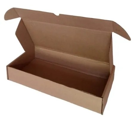 Caixa Tipo Sedex -  Cód: 54C  - Medidas: 39 x 20 x 6,5 - Papelão Pardo Onda Simples