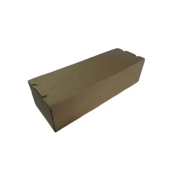 Caixa Fechamento Cartucho - Papelão Pardo Micro-Ondulado (Pct com 50 Unidades) - 10 x 08 x 30