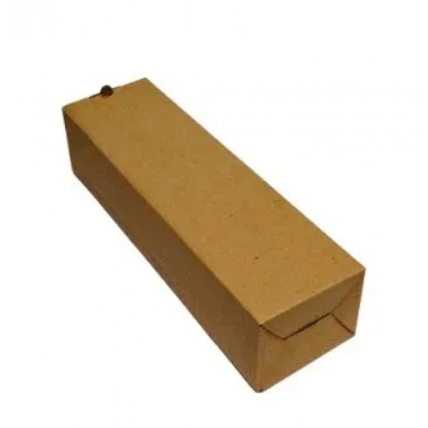 Caixa Fechamento Cartucho - Papelão Pardo Onda Simples (Pct com 50 Unidades) - 10 x 08 x 36