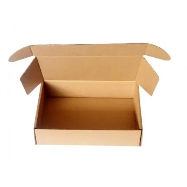 Caixa Tipo Sedex - Cód: 20A - Medida: 31 x 21 x 08 - Papelão Pardo Onda Simples