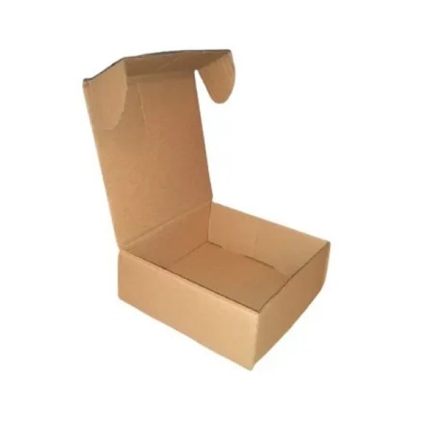 Caixa Tipo Sedex - Cód: 05C - Medida: 19 x 18 x 07 - Papelão Pardo Onda Simples