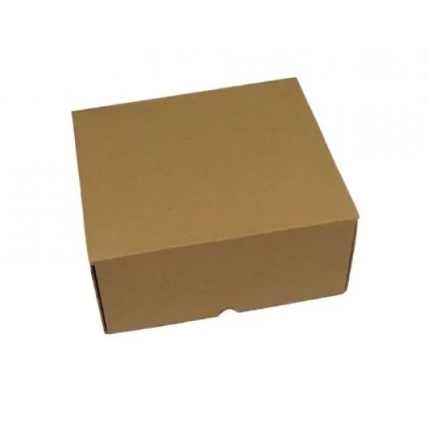 Caixa Tipo Sedex -  Cód: 36E  - Medidas: 30 x 28 x 17 - Papelão Pardo Onda Simples