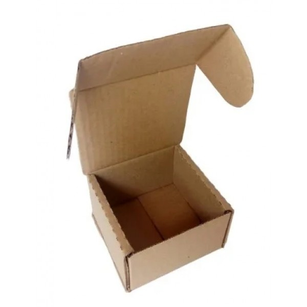 Caixa Tipo Sedex -  Cód: 59D  - Medidas: 11 x 11 x 6,5 - Papelão Pardo Onda Simples