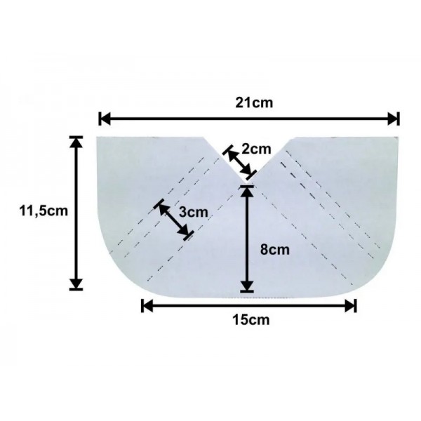 Cantoneiras para Quadros - Cód: N6 - Papelão Branco Onda Simples (Pcts Com 300 Unidades)