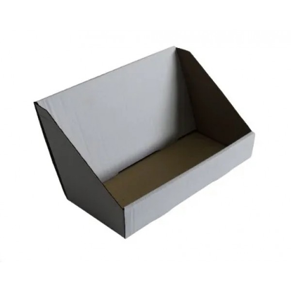 Display Prateleira - Cód: 25B - Papelão Branco Onda Simples (Pct com 50 Unidades)