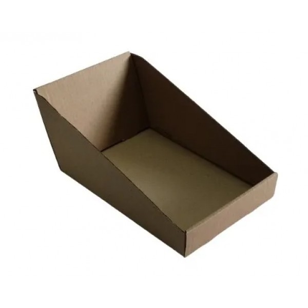 Display Prateleira - Cód: 26B - Papelão Pardo Onda Simples (Pct com 50 Unidades)