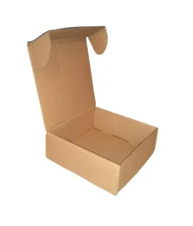 Caixa Tipo Sedex - Cód: 05C - Medida: 19 x 18 x 07 - Papelão Pardo Onda Simples