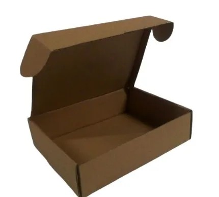 Caixa Tipo Sedex -  Cód: 11D  - Medidas: 35 x 26 x 09 - Papelão Pardo Onda Simples