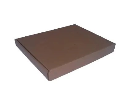Caixa Tipo Sedex -  Cód: 14P  - Medidas: 30 x 25 x 3,5 - Papelão Pardo Onda Simples