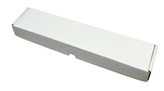 Caixa Tipo Sedex -  Cód: 15A  - Medidas: 46 x 10 x 05 - Papelão Branco Onda Simples